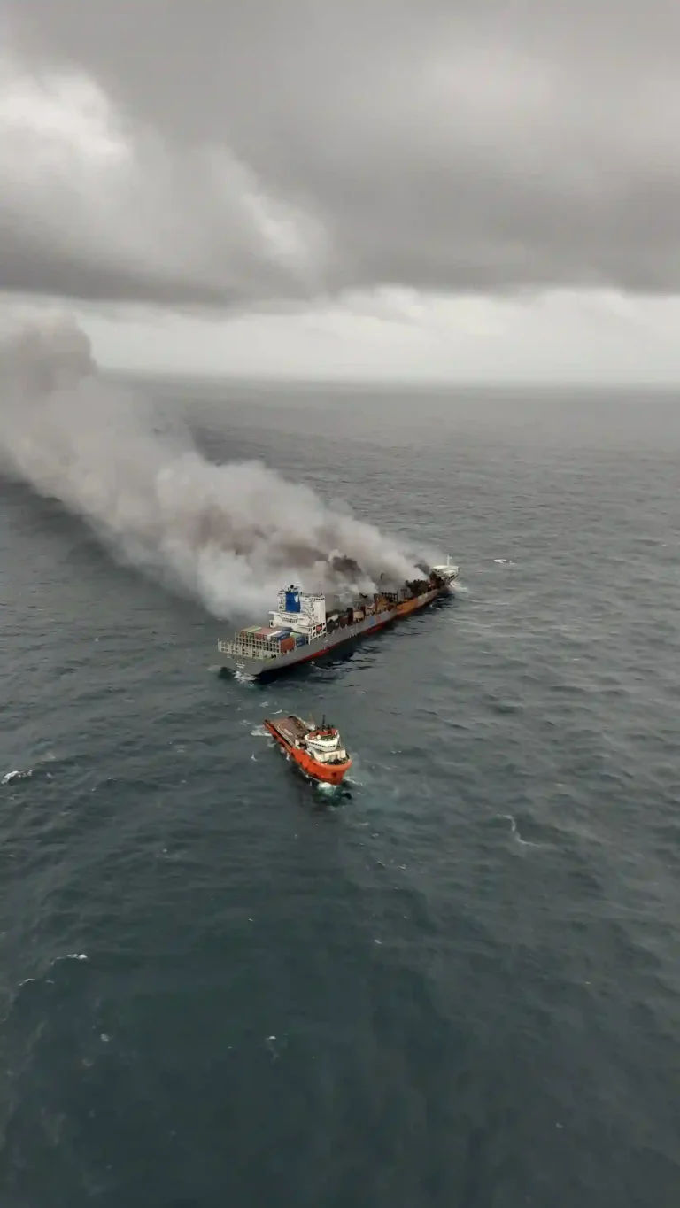 Kerala cargo fire:Indian Navy, Coast Guard And IAF Execute High-Risk Operation To Stabilise Fire-Hit Singaporean Vessel Off Kochi Kerala cargo fire:Indian Navy, Coast Guard And IAF Execute High-Risk Operation To Stabilise Fire-Hit Singaporean Vessel Off Kochi