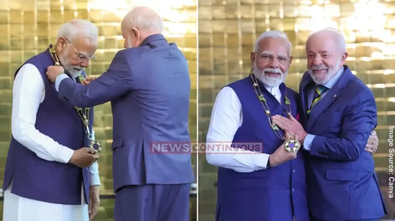 26th Global Award PM Modi receives Brazil's highest civilian honor, receives three global honors in just five days...
