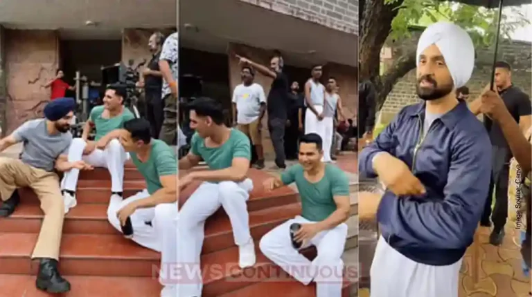 Diljit Dosanjh Shares Video from Border 2 Set