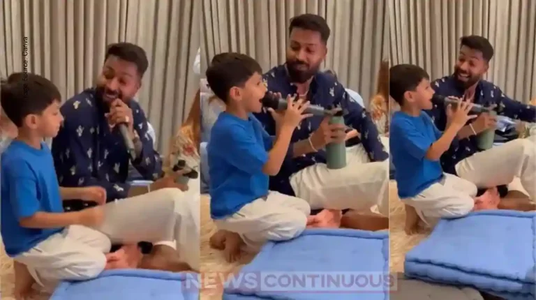 Hardik Pandya Immersed in Shiva Devotion Celebrates Nephew Birthday with Bhajan Hardik Pandya Immersed in Shiva Devotion Celebrates Nephew Birthday with Bhajan