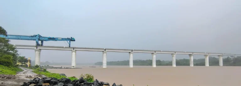 Mumbai-Ahmedabad bullet train project NHSRCL announces completion of 16 out of 21 river bridges in Gujarat (2) Mumbai-Ahmedabad bullet train project NHSRCL announces completion of 16 out of 21 river bridges in Gujarat