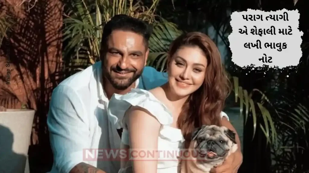 Parag Tyagi’ Emotional Tribute to Late Wife Shefali Jariwala