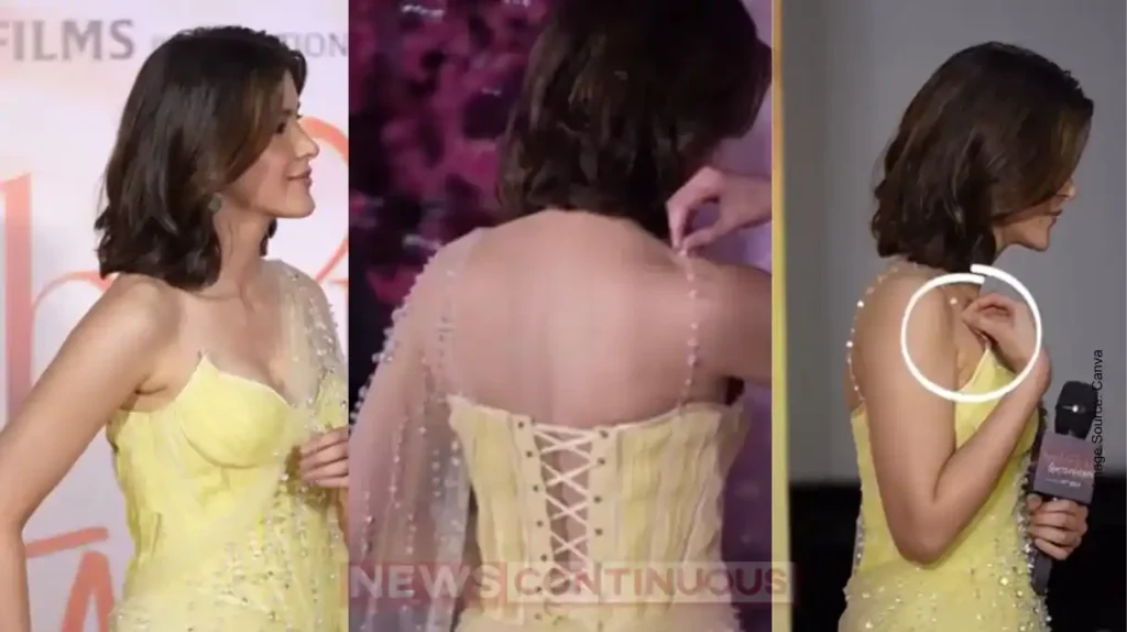 Shanaya Kapoor Escapes Oops Moment Gracefully During Film Promotion Video Goes Viral