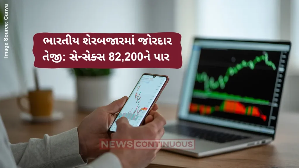 Share Market Updates Stock Market Highlights Sensex settles 442 pts higher, Nifty above 25,050