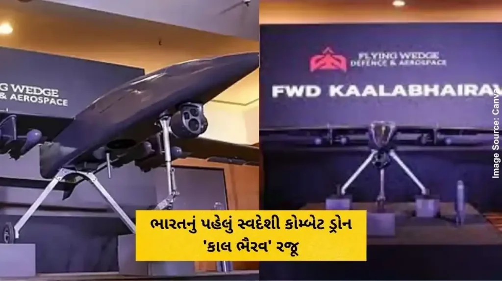 ભારતનું પહેલું સ્વદેશી કોમ્બેટ ડ્રોન 'કાલ ભૈરવ' રજૂ
