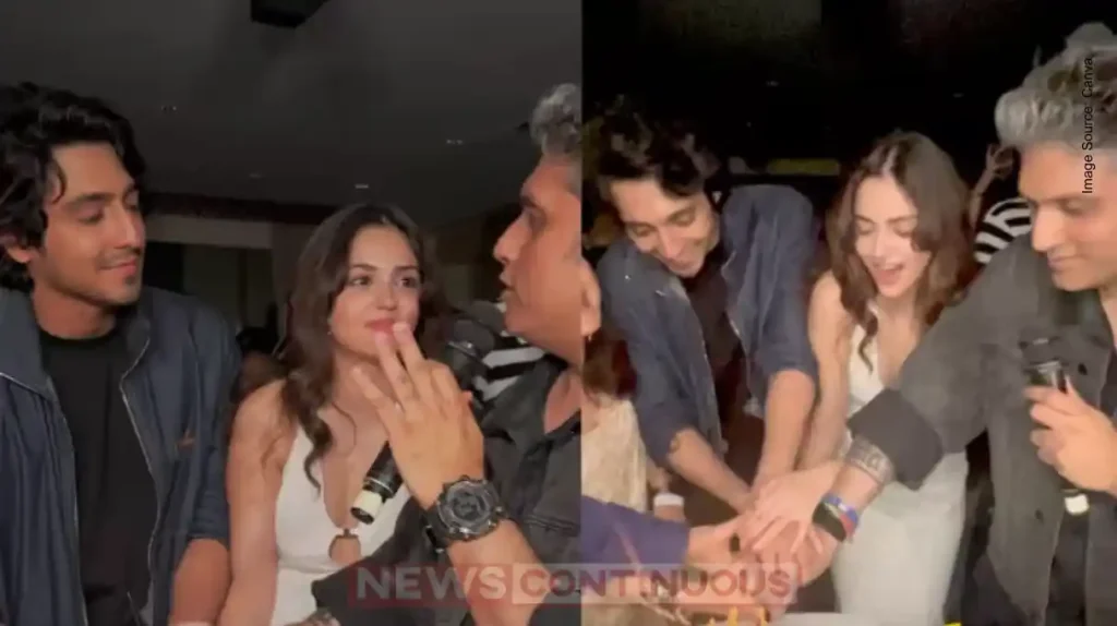 Saiyaara Success Party: Ahan-Aneet Seen Having Fun, Mohit Suri Cuts Cake; Watch Video