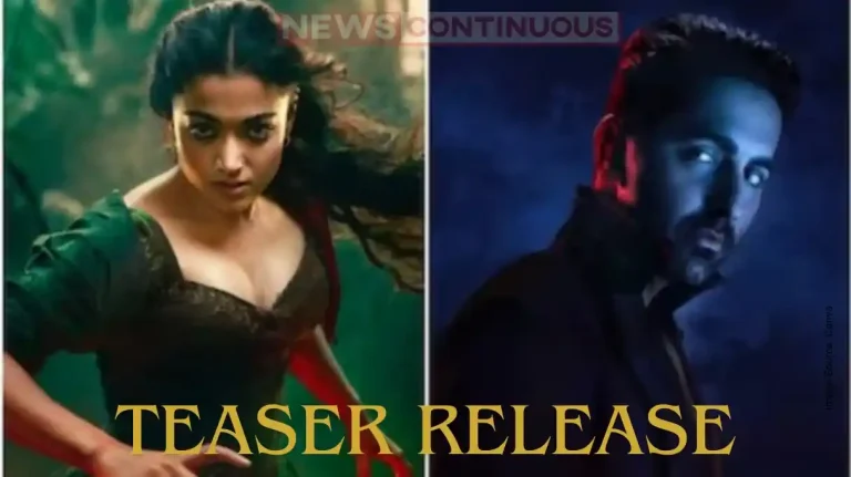 Thama Teaser Ayushmann-Rashmika's Bloody Love Story Unveiled in Maddock's Horror Universe