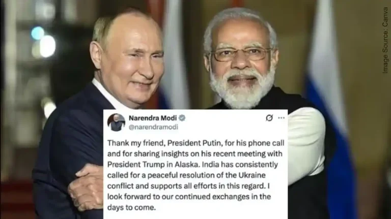 પુતિને PM મોદીને કર્યો ફોન