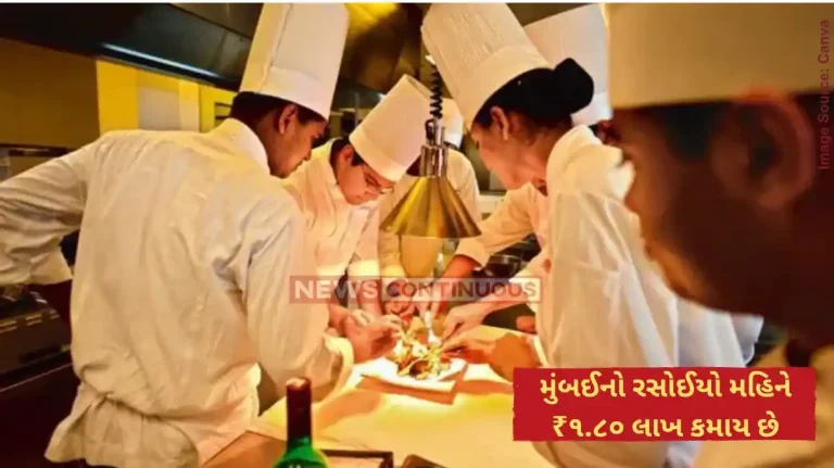 મુંબઈનો રસોઈયો મહિને ₹૧.૮૦ લાખ કમાય છે! ૩૦ મિનિટમાં ભોજન તૈયાર કરીને ૧૦-૧૨ ઘરોમાં કરે છે કામ
