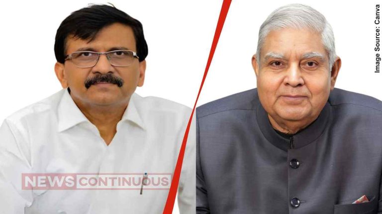 રાઉતે પૂર્વ ઉપરાષ્ટ્રપતિ ધનખડ પર શંકા વ્યક્ત કરી