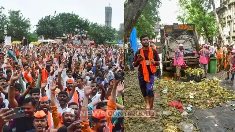 BMC collects 125 tonnes of waste during Maratha protest