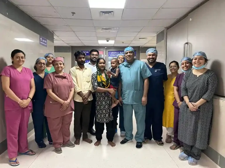 Civil Hospital Ahmedabad Performs Complex Gastric Pull-Up Surgery on 2.5-Year-Old