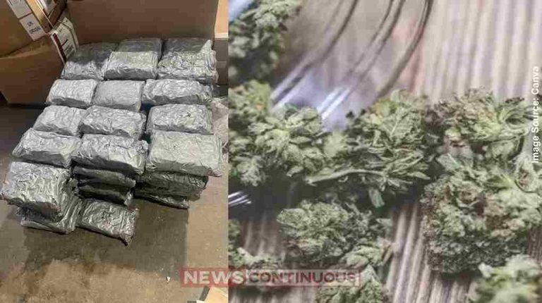 Mumbai Airport drug seizure મુંબઈ એરપોર્ટ પર મોટી કાર્યવાહી, ૪૦ કિલો ગાજાં સાથે ત્રણની ધરપકડ