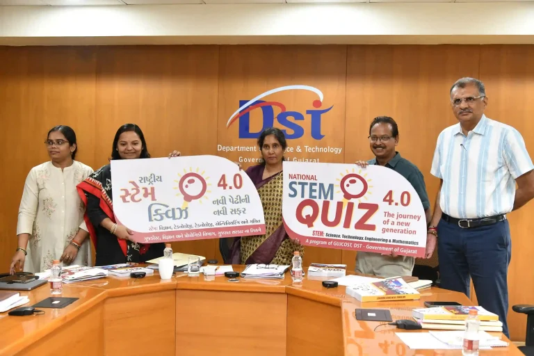 National STEM Quiz 4.0 Launched by GUJCOST in Gandhinagar