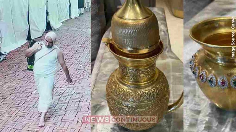 Red Fort theft લાલ કિલ્લામાંથી ચોરાયેલો કરોડોનો કળશ હાપુડમાંથી મળ્યો