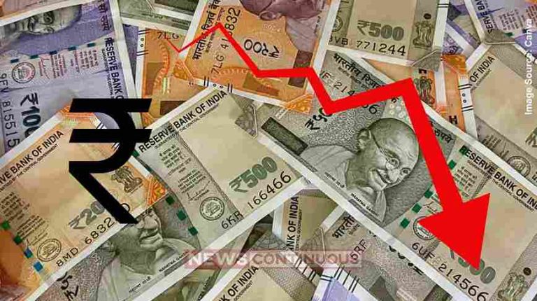 Rupee Fall અમેરિકી ડોલર સામે ભારતીય રૂપિયાનો ઐતિહાસિક ઘટાડો