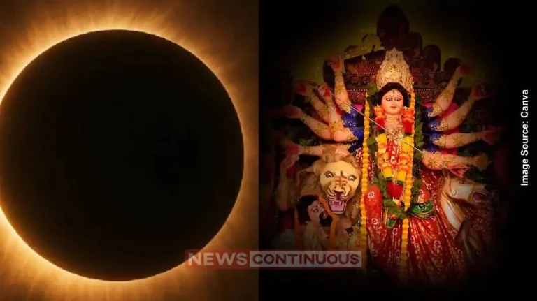 Shardiya Navratri 2025 to Begin Under the Shadow of Solar Eclipse; Know How and When Ghatsthapana Will Take Place.