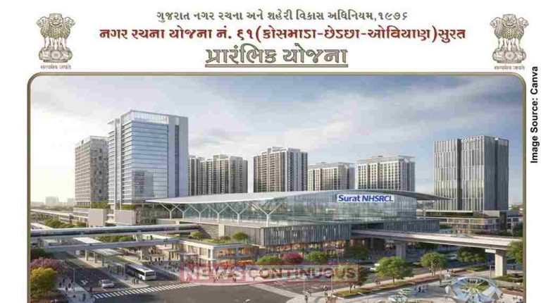 Surat Bullet Train ઈતિહાસનું સ્વર્ણિમ પૃષ્ઠ ૧ સપ્ટેમ્બર ટી.પી. સ્કીમમાં ગુજરાતની અપાર સફળતા