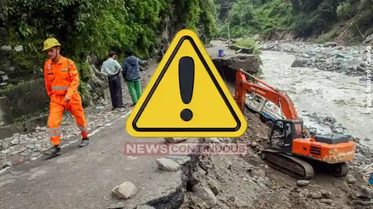 Uttarakhand Yellow alert for rain in hilly districts; 187 roads still closed due to landslides Uttarakhand Yellow alert for rain in hilly districts; 187 roads still closed due to landslides
