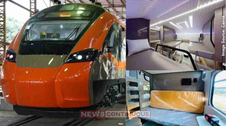 ande Bharat Sleeper ભારતની પ્રથમ વંદે ભારત સ્લીપર એક્સપ્રેસ સેવા માટે ઉપલબ્ધ