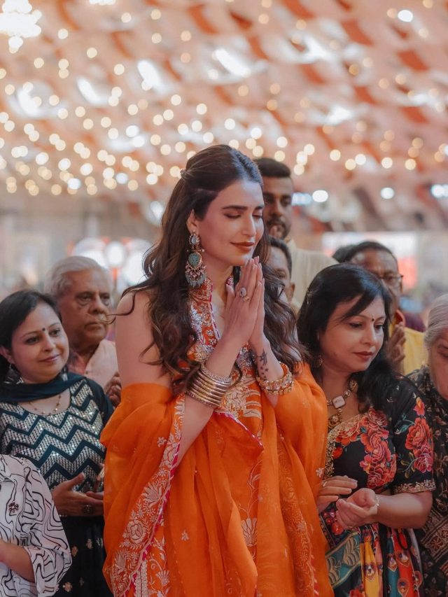 માતા રાની ની ભક્તિમાં લીન જોવા મળી કરિશ્મા તન્ના, પરંપરાગત લુકમાં શેર કરી તસવીરો