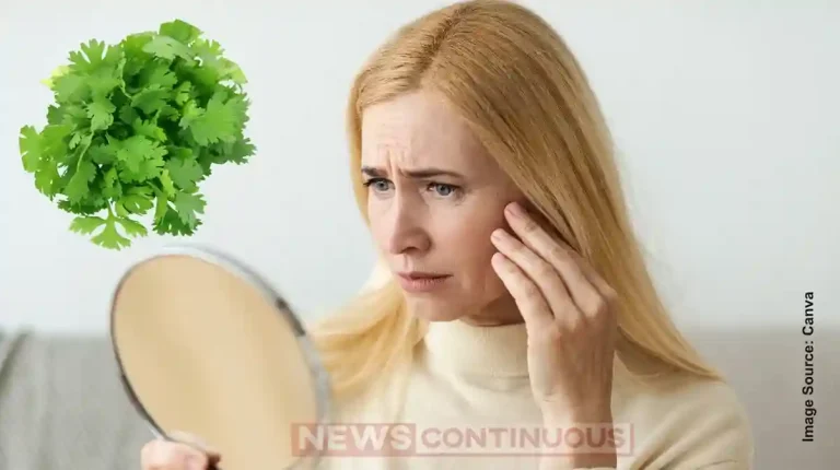 Beauty tips coriander leaves for wrinkles