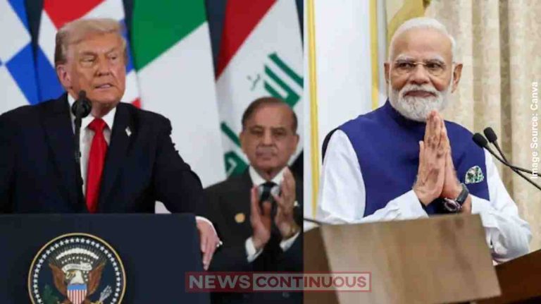 Donald Trump પાકિસ્તાન ના વડાપ્રધાન શરીફની હાજરીમાં ટ્રમ્પે કર્યા પીએમ મોદીના ભરપૂર વખાણ