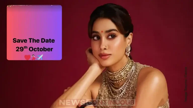 Janhvi Kapoor Cryptic “Save the Date” Post Sparks Wedding Rumours