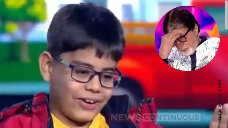 KBC 17 Child Contestant Apologizes to Amitabh Bachchan