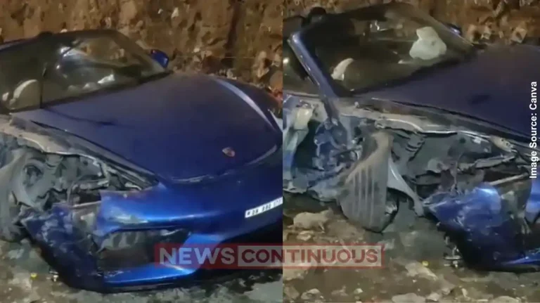 Mumbai Speed Havoc Accident During Porsche-BMW Race, Driver Seriously Injured