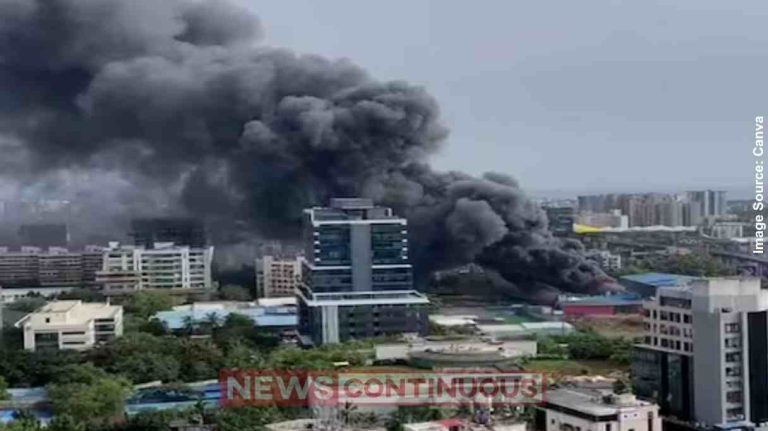 Mumbai મુંબઈના આ વિસ્તાર માં ફાટી નીકળી ભીષણ આગ, અનેક દુકાનો બળીને ખાખ