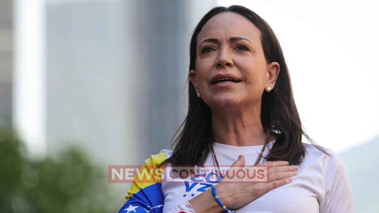 Nobel Peace Prize નોબેલ વિજેતા મારિયા કોરિના એ ટ્રમ્પને એવોર્ડ સમર્પિત કર્યો,