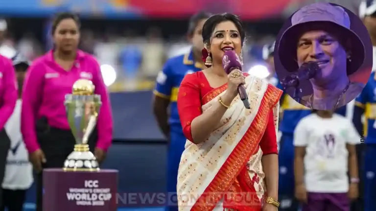 Shreya Ghoshal pays heartfelt tribute to Zubeen Garg at Women’s World Cup