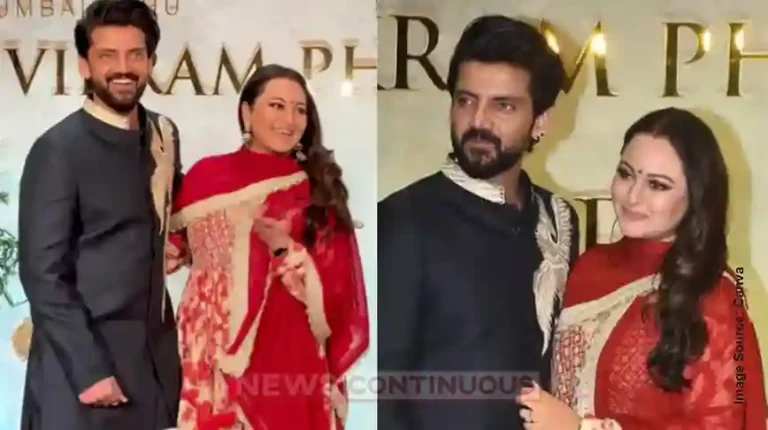 Sonakshi Sinha Sparks Pregnancy Rumors After Covering Belly at Vikram Phadnis’ Fashion Show