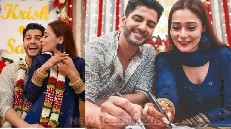 Who is Krish Pathak? Ramayan Fame Sunil Lahri’s Son Marries Actress Sara Khan in Court Ceremony