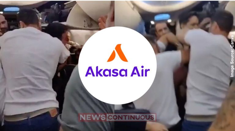 Akasa Air emergency exit ટેકઓફ પહેલા ઇમરજન્સી એક્ઝિટ ખોલવાનો