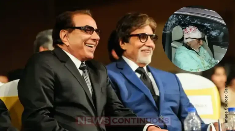 Amitabh Bachchan Spotted Driving Near Dharmendra’s House After His Discharge
