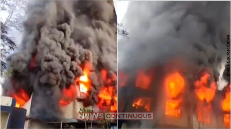 Bhiwandi MIDC મોટી દુર્ઘટના ભિવંડી MIDC માં ડાઇંગ કંપનીમાં ભીષણ આગ, ભારે નુકસાનની શક્યતા.