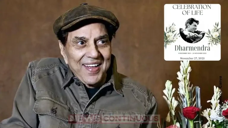 Dharmendra Prayer Meet in Mumbai on Thursday, Event Named ‘Zindagi Ka Jashn’