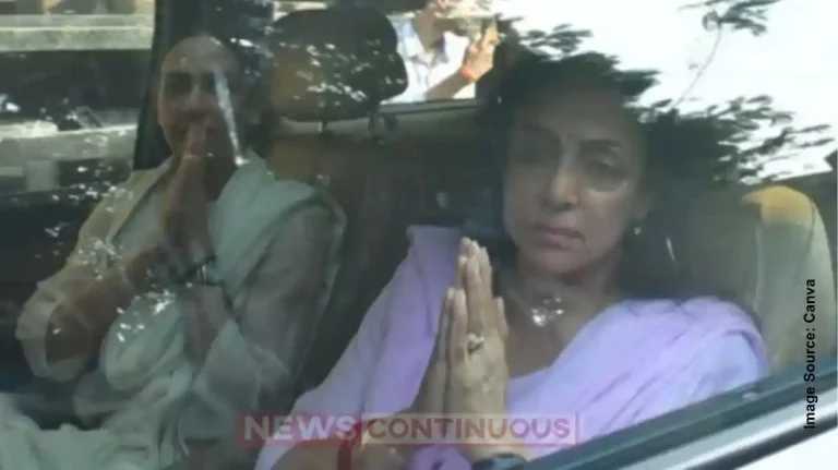 Hema Malini and Esha Deol Leave Crematorium After Dharmendra’s Last Rites, Video Goes Viral