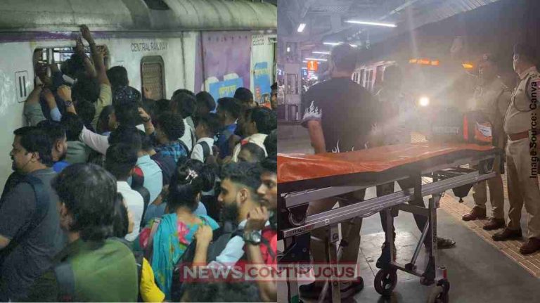 Mumbai train accident મુંબઈમાં ગમખ્વાર દુર્ઘટના 'રેલ રોકો' આંદોલન દરમિયાન ટ્રેક