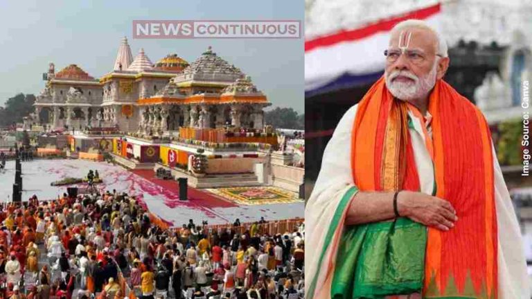 Ram Temple Flag Hoisting રામ મંદિર પર લહેરાયો ધર્મ ધ્વજ,મંત્રોચાર વચ્ચે