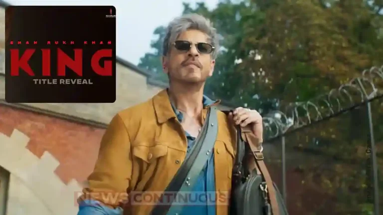 Shahrukh khan Reveals First Look of ‘King’ as Birthday Gift to Fans