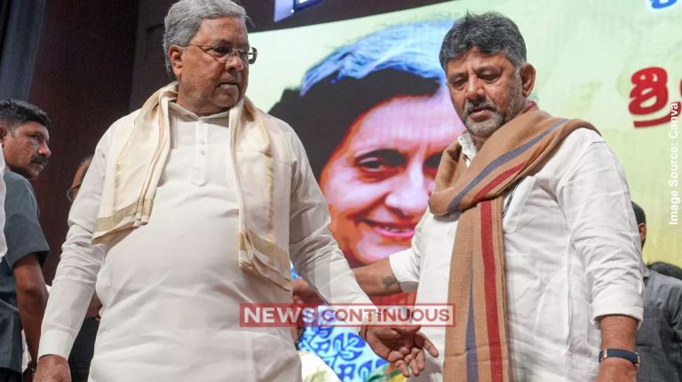 Siddaramaiah DK Shivakumar સિદ્ધારમૈયા અને ડીકે શિવકુમારની મુલાકાત, દિલ્હીમાં