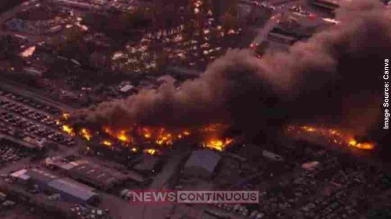 UPS plane crash અમેરિકામાં ભીષણ વિમાન દુર્ઘટના! સાત લોકોના મૃત્યુ