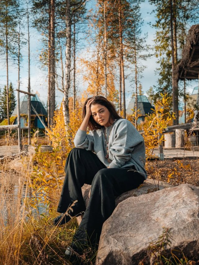 વામિકા ગબ્બી નો વિન્ટર લુક થયો વાયરલ, અભિનેત્રી એ શેર કરી તેના ફિનલેન્ડ વેકેશન ની તસવીરો