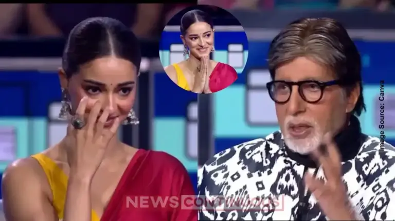 Amitabh Bachchan praises Ananya Panday's performance in 'Kesari 2'; Actress gets emotional and breaks into tears on KBC 17