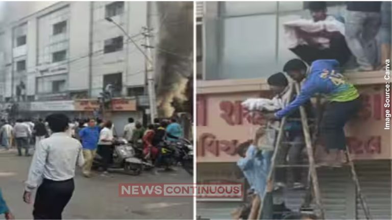 Bhavnagar Fire ગુજરાતના ભાવનગરમાં કોમ્પ્લેક્સમાં લાગી ભીષણ આગ, બિલ્ડિંગમાં