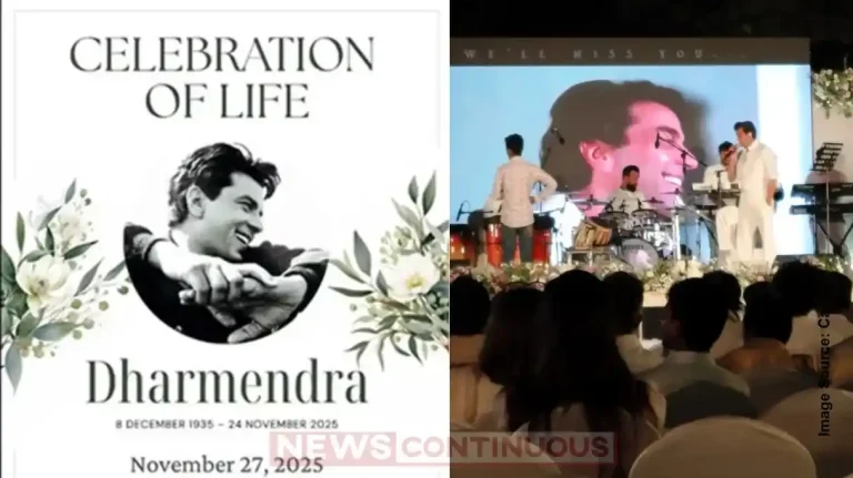 Dharmendra Prayer Meet: Sonu Nigam hugs Sunny and Bobby Deol, pays musical tribute to the veteran actor