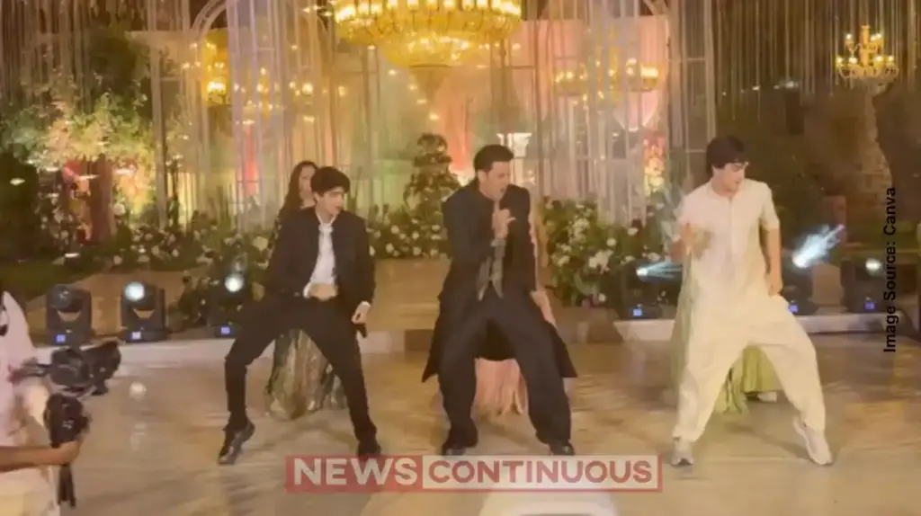 Hrithik Roshan and his sons Hrehaan-Hridhaan win hearts with their energetic dance at a family wedding